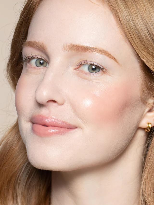 ILIA - Multi-Stick Cheek + Lip Color | Buildable + Blendable | Multi-Use Cream Blush | Nourishing Skincare Ingredients | Clean, Cruelty-Free (Whisper | Peach pink)