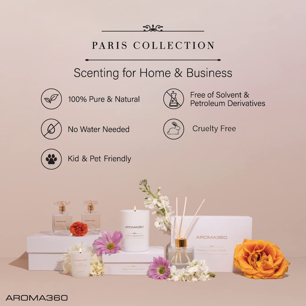 Aroma360-24K Magic - Essential Oil Room Spray Duo - Luxury Hotel Inspired Aromatherapy - Hints of Zesty Citrus, Floral Jasmine, & Lily - Hypoallergenic - Air Freshener Spray - 6.8 Fl Oz - 2 Pack