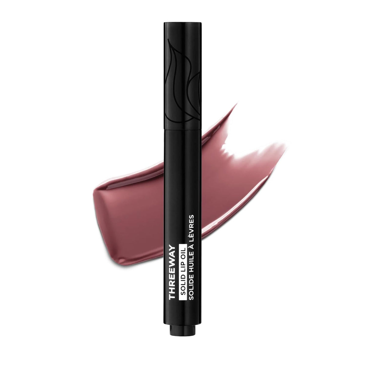 Deck of Scarlet Threeway Solid Lip Oil, Vegan Formula With Hyaluronic Acid and Hydrating Oil Blend, Glossy Finish - Natural Nectar