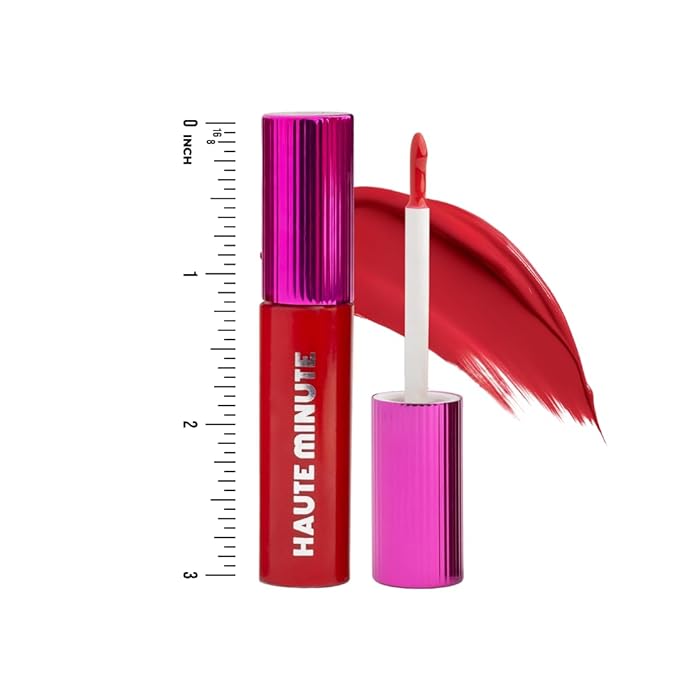 Haute Minute Makeup Mini Clutch Couture Lip Shine Gloss, Non-Sticky Lip Gloss, Vegan & Cruelty-free, High Shine Finish & Moisturizing - Haute Talk
