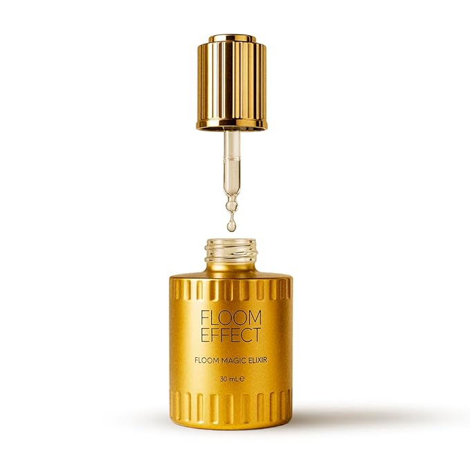 Floom Effect Magic Elixir Facial Oil – Nourishing Radiance Serum with Moringa, Sea Buckthorn & Rosehip Oil – Vitamin B3 for Glow and Resilience – 30ml