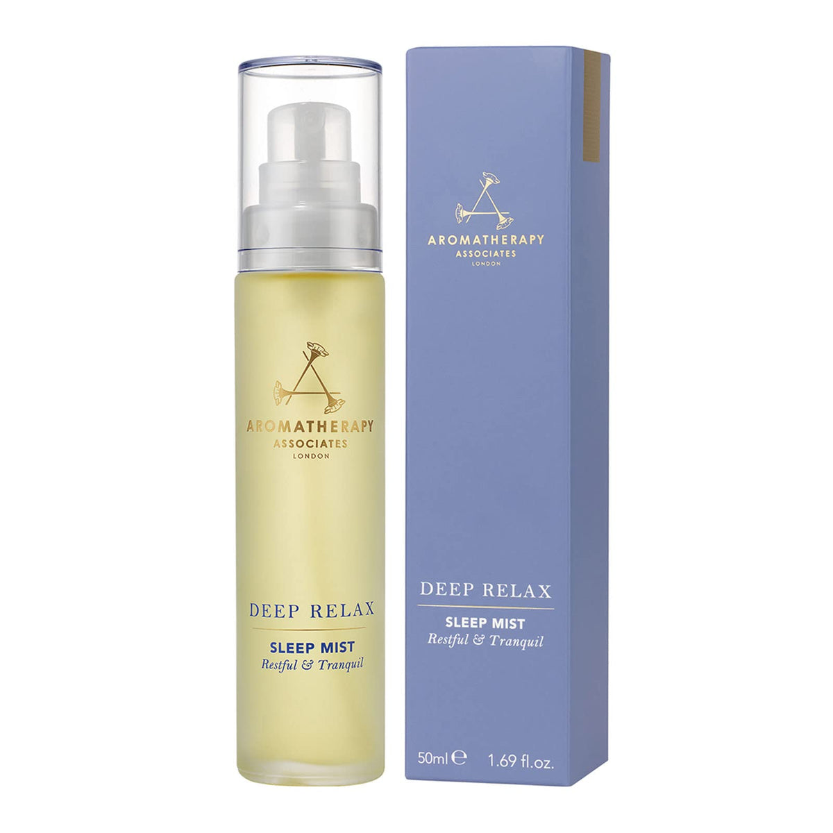 Aromatherapy Associates Deep Relax Sleep Mist, Body and Linen Spray, 50 ml