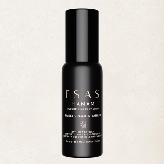 ESAS NYC Primal Hamam - Organic Deodorant Body Spray - MADESAFE® - WARM | SENSUAL | SWEET - 3.4 oz