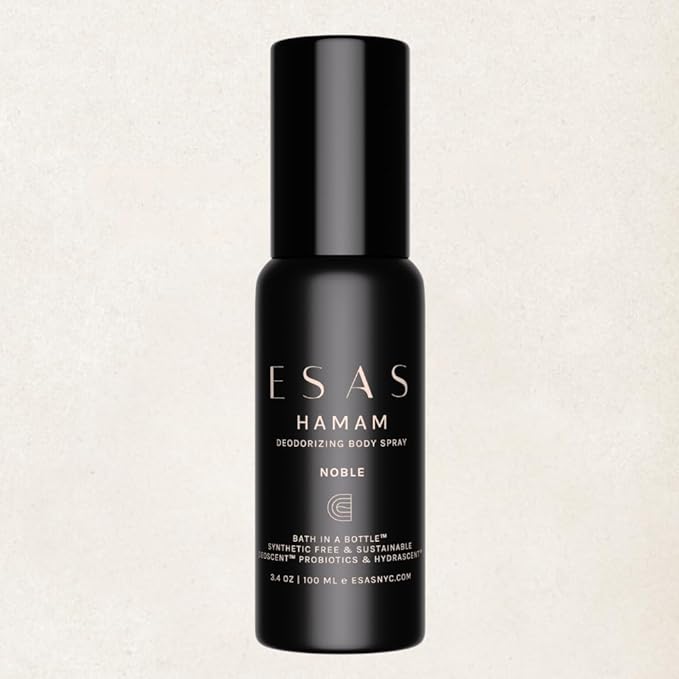 ESAS NYC Primal Hamam - Organic Deodorant Body Spray - MADESAFE® - WARM | SENSUAL | SWEET - 3.4 oz