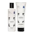 SEEN Shampoo & Deeper Conditioner Bundle, Fragrance Free - Non-Comedogenic Hair Care Set, Dermatologist-Developed, Safe for Sensitive, Eczema & Acne-Prone Skin