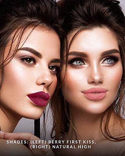 VASANTI Matte Crush Lipstick Pencil – Natural High Nude Beige – Soft, Velvety Matte Finish, Waterproof, Smooth Application – Natural, Vegan, Paraben-Free Lip Color