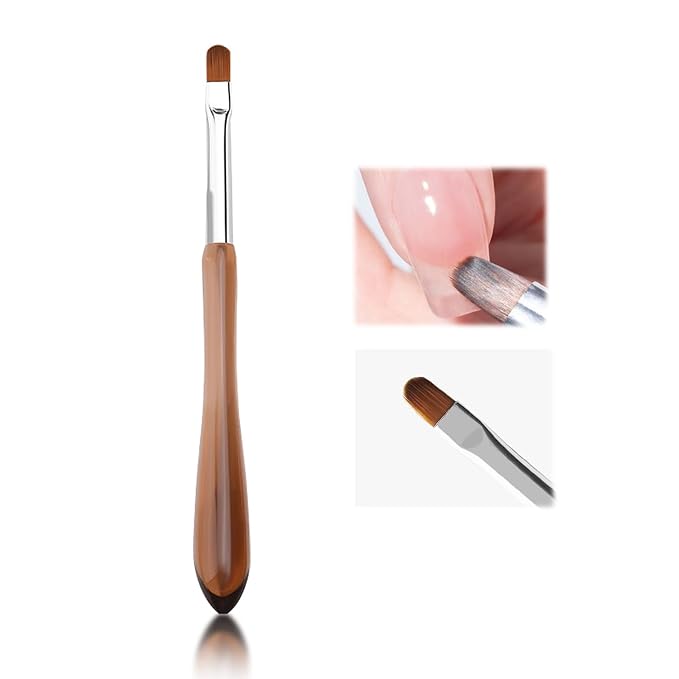 TipTrendz Nail Art Brushes Round-headed Phototherapy Pen Nail Drawing Pen For Home DIY Salon Use, 01