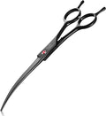 JASON Curved Dog Grooming Scissor - 7" Professional Down-curved Shears