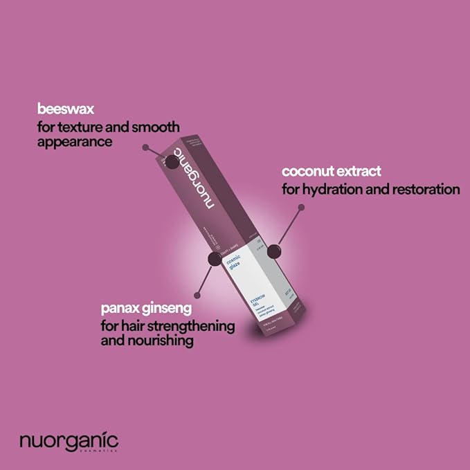 Clear Eyebrow Gel, Brow Setting Gel for Natural Hold and Brow Care, 6ml