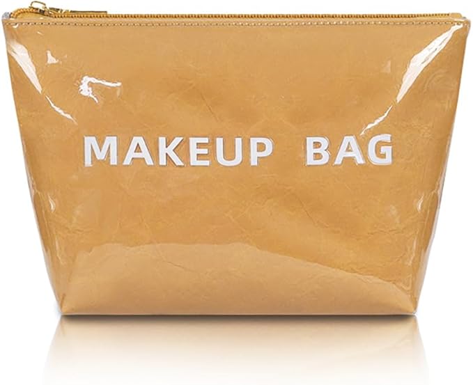 getgto Makeup Bag for Women, Portable Waterproof Cute Cosmetic Bags, Skincare Makeup Case Pouch with Zipper for Daily Use, Travel