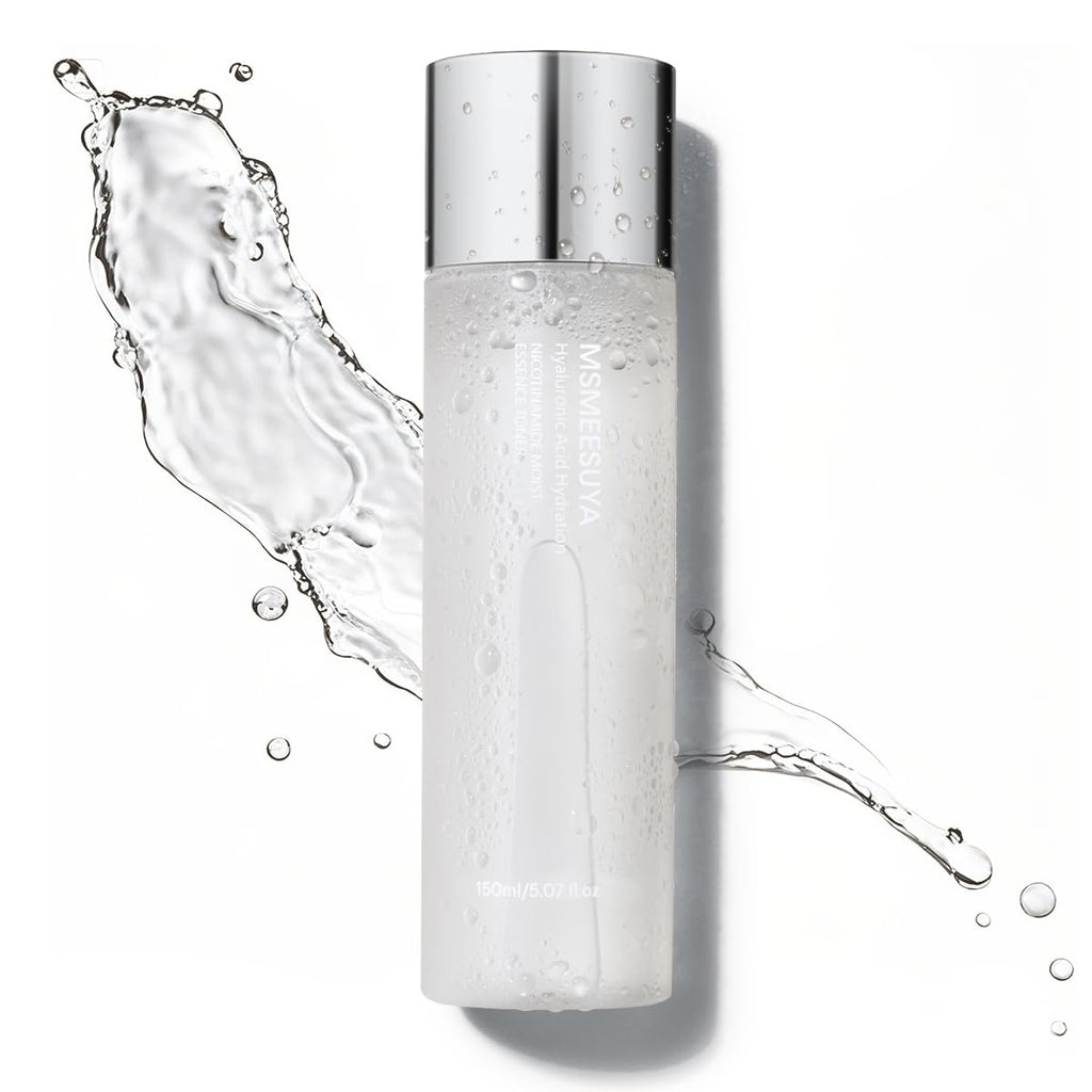 MSMEESUYA Niacinamide Moist Essence Toner, with Niacinamide, A Fresh and Delicate Feel, Moisturizing, Alcohol-Free, Suitable for All Skin Types, 150ml/5.07 fl oz