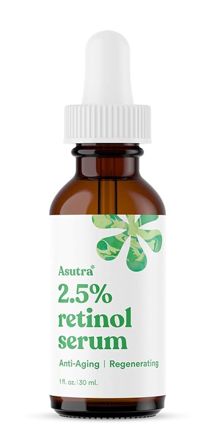 ASUTRA 2.5% Retinol Serum, 1 fl oz - Hyaluronic Acid (1 Fl Oz)