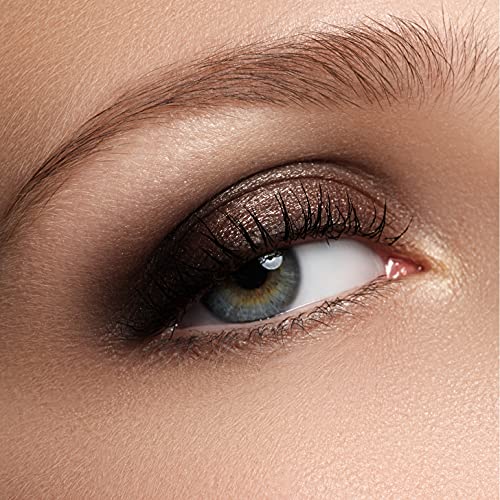 Artisan L'uxe Beauty Velvet Jumbo Dark Chocolate Brown Eyeliner with Free Sharpener | Blendable Makeup for Smokey Eyes - Waterproof Smudge Proof Pencil Eyeliner, Built-in Smudger & Long Lasting