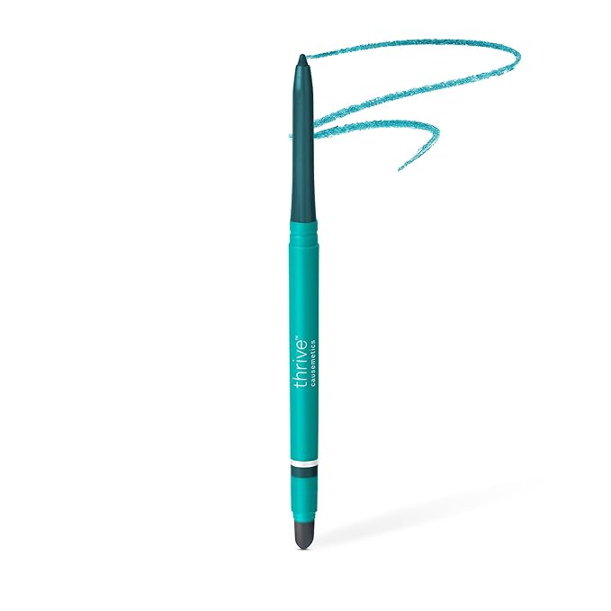 Thrive Causemetics Infinity Waterproof Eyeliner Pencil, Teal Shimmer Shade