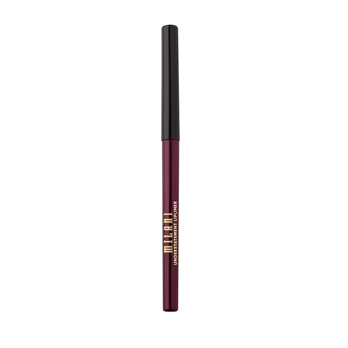 Milani Understatement Lipliner Pencil - Highly Pigmented Retractable Soft Lip Liner Pencil, Easy to Use Lip Makeup - Brazenberry Lip Liner