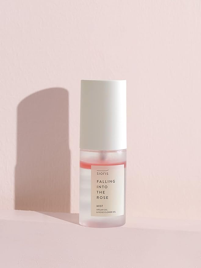 SIORIS Korean Hydrating Face Mist Rose Water Serum Spray for Sensitive Skin