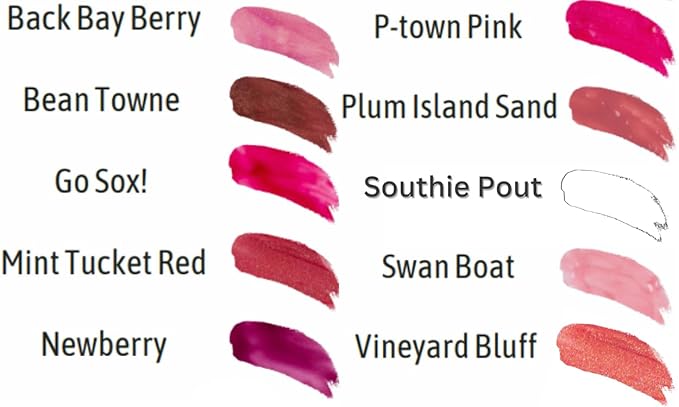 Boston Mints Mint Tucket Red Lip Gloss (.25oz) -Vegan, gluten-free, cruelty-free formula with Aloe, Vitamins C & E, and a refreshing hint of spearmint extract for soft and hydrated lips.
