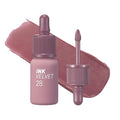 Peripera Ink The Velvet Lip Tint | Highly Pigmented, Longwear & Weightless Lip Tint | Smudge-Proof, Buildable Color for Lips & Cheeks | K-Beauty Makeup, Safe for Sensitive Lips (028 MAUVEFUL NUDE)