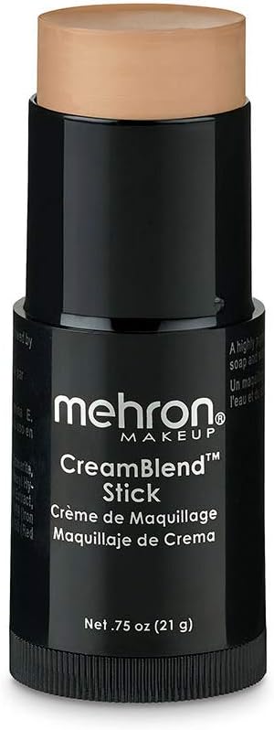 Mehron Makeup CreamBlend Stick - LIGHT 4, Cream Foundation