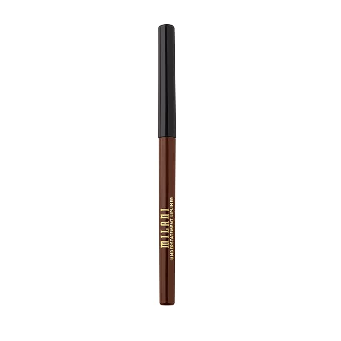 Milani Understatement Lipliner Pencil - Highly Pigmented Retractable Soft Lip Liner Pencil, Easy to Use Lip Makeup - Rich Cocoa