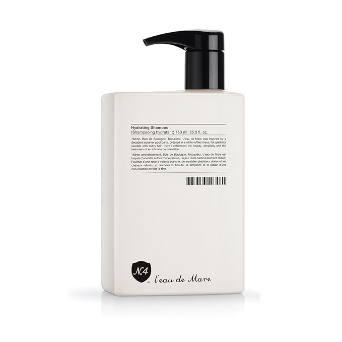 Number 4 Hydrating Shampoo, Shampoo for Women and Men. Sulfate, Gluten, & Paraben Free | Cleanse, Moisturizing & Color Protecting, 25 oz