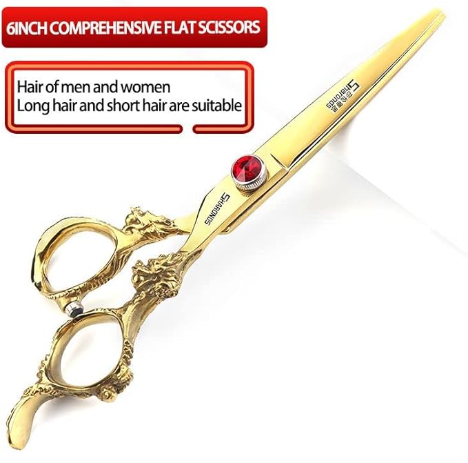 6/7 inch professional scissors hairdresser hair cutting(6 inch 2pcs)