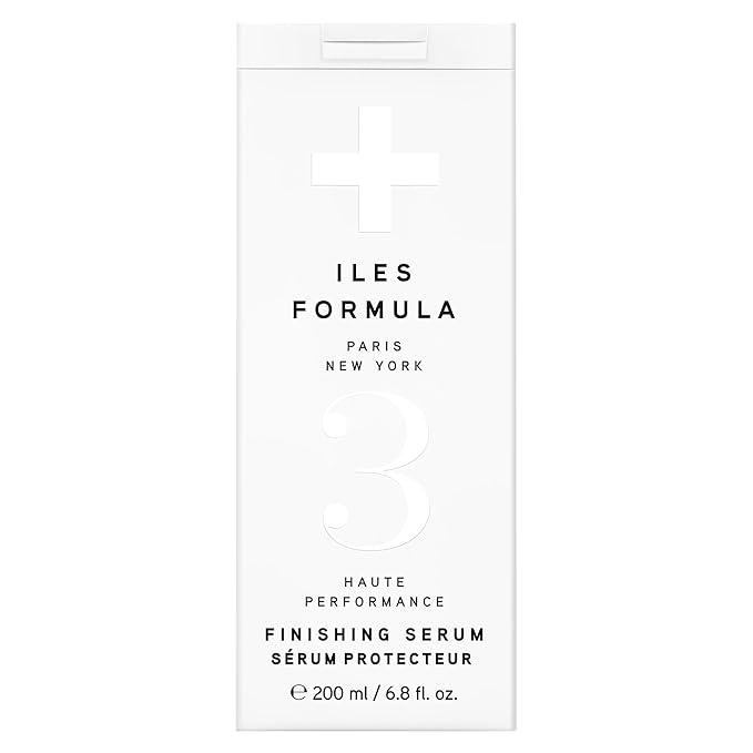ILES FORMULA Finishing Serum for Frizz Control & Heat Protection (200mL)