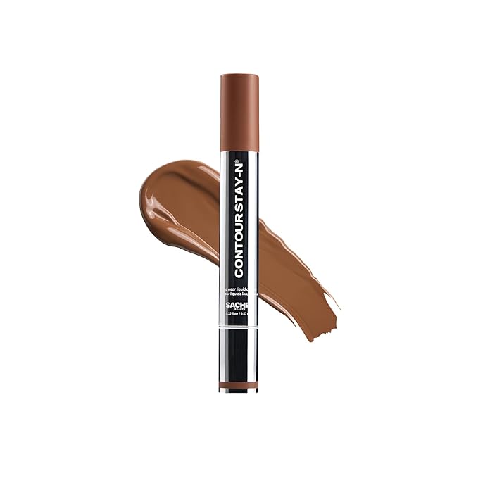 Sacheu Liquid Contour STAY-N Cream Contour, Longwear, Giving Boss