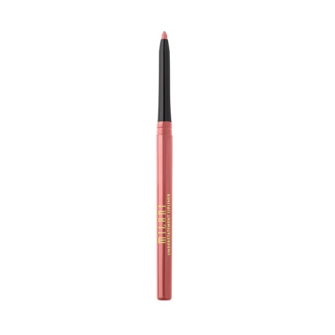 Milani Understatement Lipliner Pencil - Highly Pigmented Retractable Soft Lip Liner Pencil, Easy to Use Lip Makeup - French Rose
