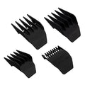 Professional Peanut Clipper Guards for Wahl Peanut – from 1/8 Inch to 1/2 Inch, Fits for Wahl Peanut, Black-4PCS