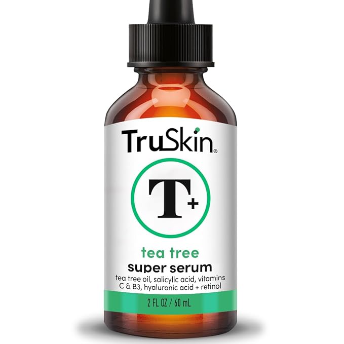 TruSkin Tea Tree Acne Serum with Salicylic Acid & Retinol, 2 fl oz