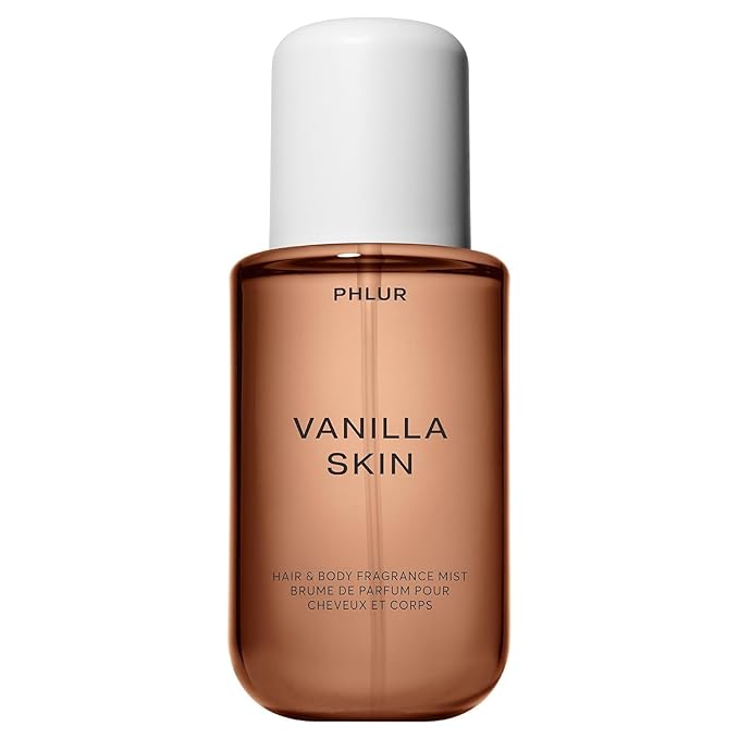 PHLUR Vanilla Skin Body Mist, 8 Fl Oz - Hair and Body Perfume for Women