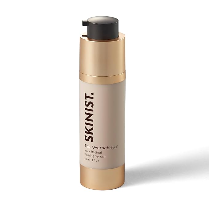 SKINIST The Overachiever Hyaluronic Acid + Retinol Firming Serum – Nighttime Anti-Aging & Hydrating Formula