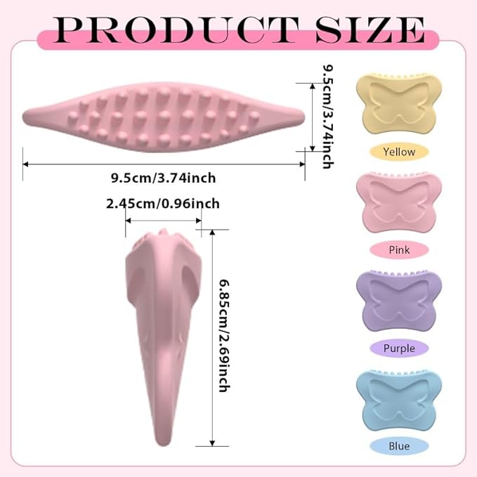 Lymphatic Contour face Brush,Upgrade Lymphatic Drainage Brush，Silicone Facial Body Brush - Lymphatic Drainage Massager for Face,lNeck Lifting, Gua Sha Beauty Tool to Shape & Radiant Skin (Blue)