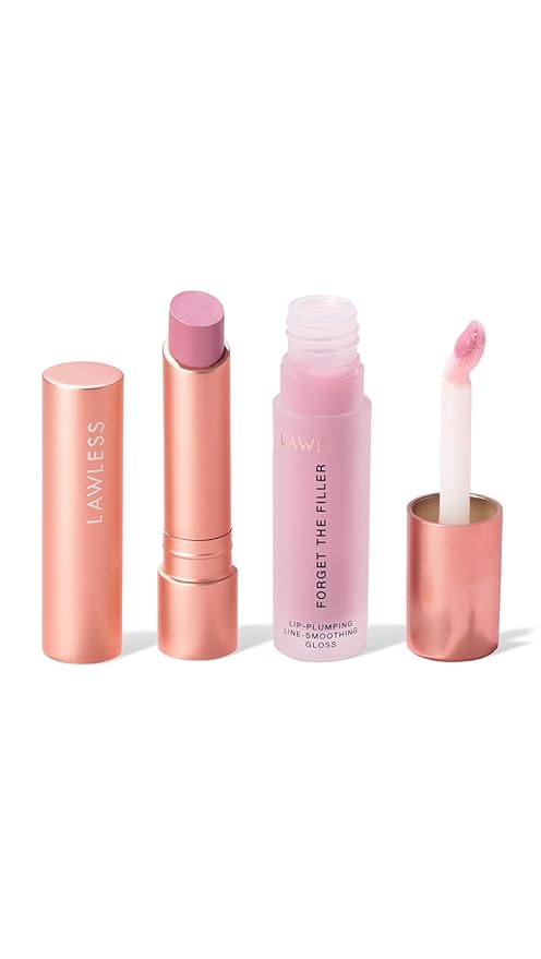 Lawless Women's Lip Twin Bundle, Lavender Sorbet, 2 Count