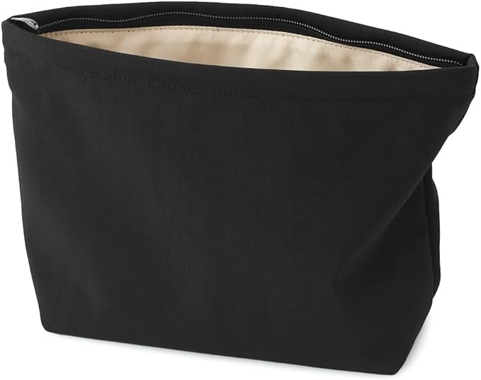 BBORGDC Premium Nylon Makeup Bag - Large Capacity Travel Cosmetic Pouch & Toiletry Organizer with Zipper, Ideal for Daily Use, Gifts, and On-the-Go Essentials
