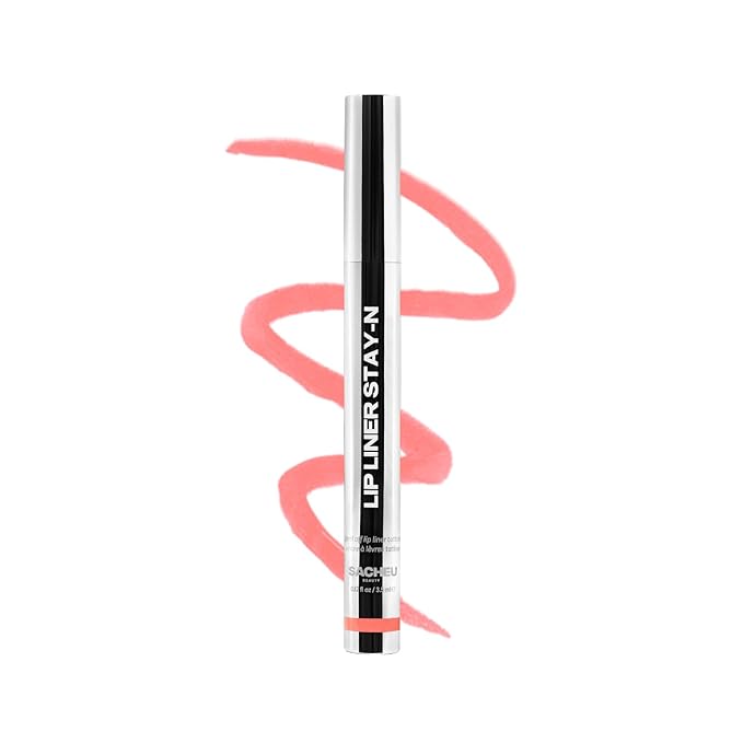 Sacheu Lip Liner STAY-N Peel Off Lip Stain, Longwear, COREal
