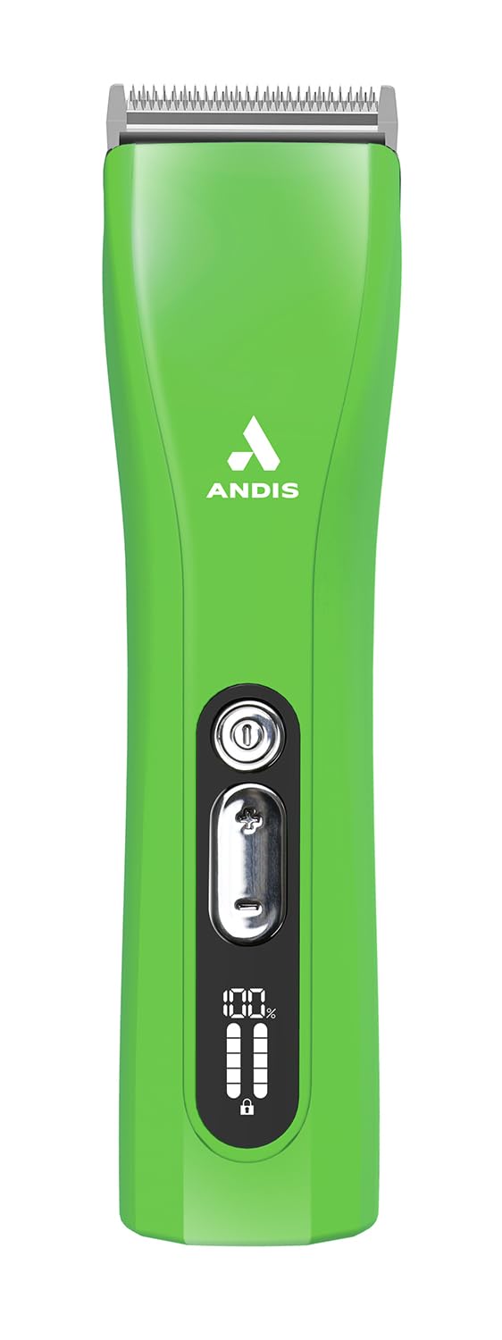 Andis 563231 ProClip 5-in-1 Cord/Cordless Clipper, 5 Speeds, Green