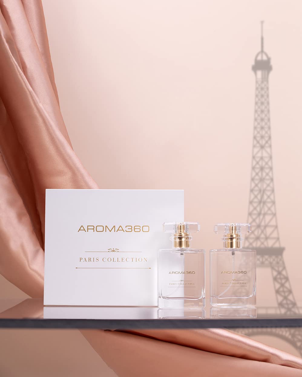 Aroma360-24K Magic - Essential Oil Room Spray Duo - Luxury Hotel Inspired Aromatherapy - Hints of Zesty Citrus, Floral Jasmine, & Lily - Hypoallergenic - Air Freshener Spray - 6.8 Fl Oz - 2 Pack