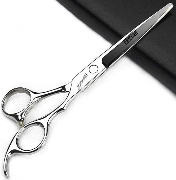 6/6.5 inch hair scissors hairdresser hair thinning(6 inch flat)