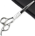 6/6.5 inch hair scissors hairdresser hair thinning(6 inch flat)