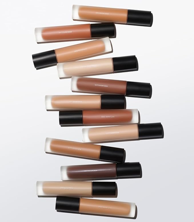 MAKE Beauty Skin Tint – Sheer to Medium Coverage with a Natural Radiant Finish. Lightweight, Smoothing Formula with Niacinamide and Adenosine. Diffusion Dew – 14 Bronze