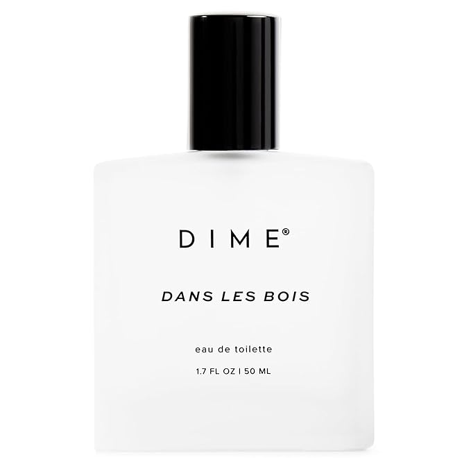 DIME Beauty Perfume Dans Les Bois - Woody Floral Perfume for Women with Cedarwood, Saffron & Night Jasmine, Clean Fragrance, Eau de Toilette, Vegan, 1.7 oz / 50 ml