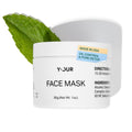 Y’OUR Purifying Detox Face Mask: Blackhead, Whitehead & Pore Remover; Anti-Acne & Pimple Care; Cleansing & Exfoliating; With Salicylic Acid & Bentonite Clay Mud Mask