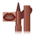 BINGBRUSH Wine Red Lip Liner,2-in-1 Lip Liner and Lipstick,Matte Lipstick