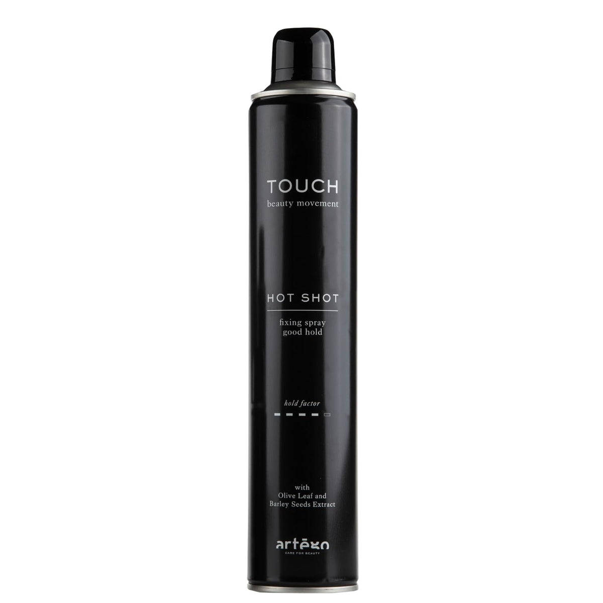 Artègo TOUCH Hot Shot Hairspray (8.5 fl oz) – Medium to Strong Hold Finishing Spray for Long-Lasting, Frizz-Free Styles