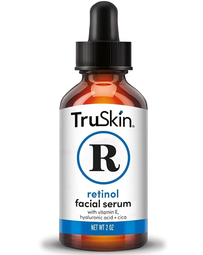 TruSkin Retinol Serum for Face with Hyaluronic Acid & Cica, 2 fl oz