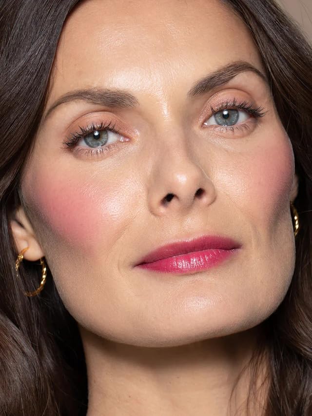 ILIA - Multi-Stick Cheek + Lip Color | Buildable + Blendable | Multi-Use Cream Blush | Nourishing Skincare Ingredients | Clean, Cruelty-Free (A Fine Romance | Rich berry)