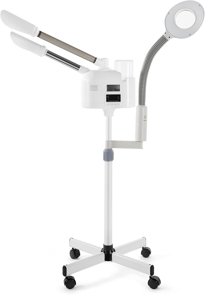 WINEDYOUNG Professional Facial Steamer 3 in 1 Steamer for Face White