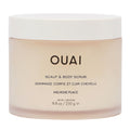 OUAI Scalp & Body Scrub, St. Barts - Exfoliating Body Scrub with Sugar & Coconut Oil Blend for Smooth, Moisturized Skin - Gentle Scalp Exfoliator for Removing Product Build Up (8.8 Oz)